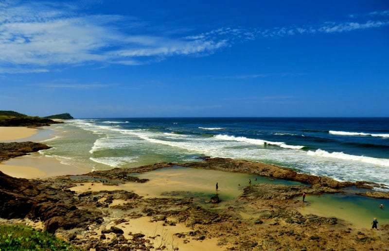 Champagne Pools, Fraser Island