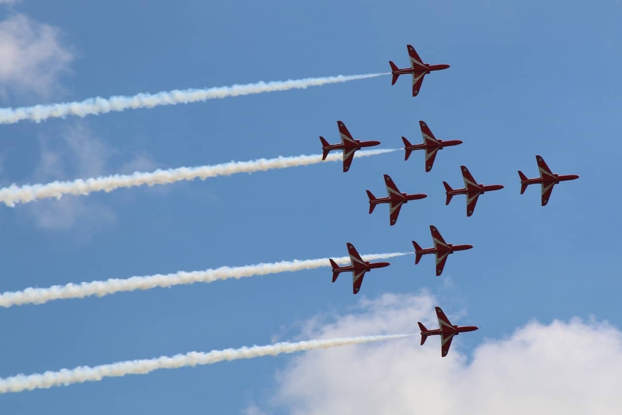 Red Arrows Goodwood