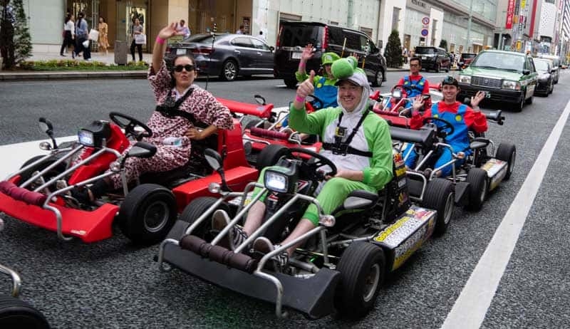 Real life Mario Kart on the streets of Tokyo, Japan - Intrepid Escape