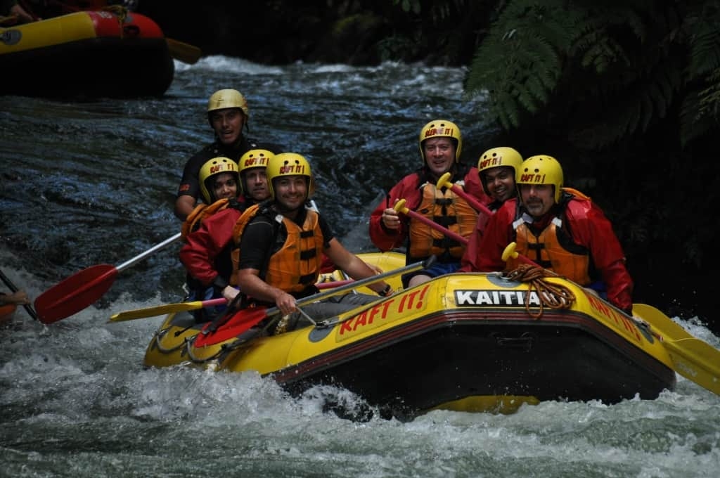 White Water Rafting - Rotorua, New Zealand