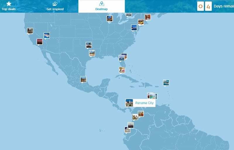 KLM Deal Map