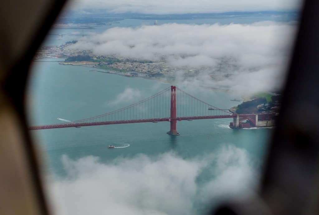 A Seaplane Tour of San Francisco: Sightseeing in California