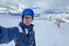 Skiing in Gudauri Georgia