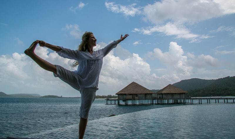 Yoga at Song Saa, Cambodia