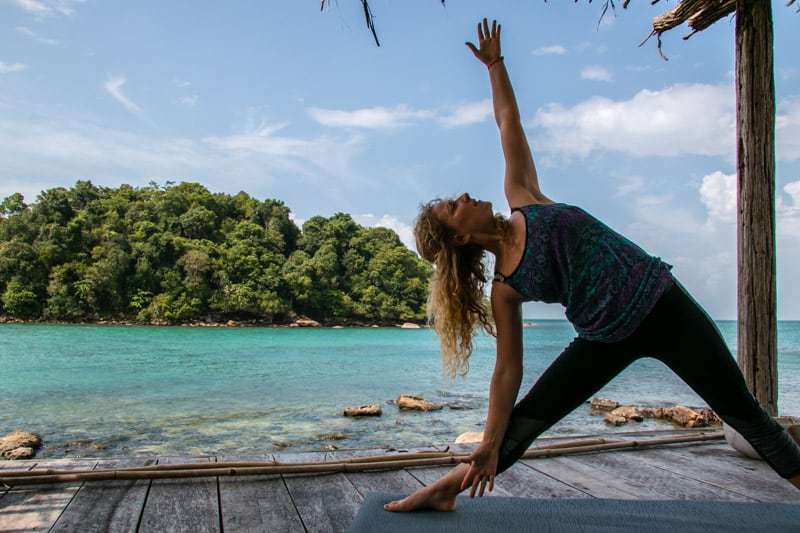 Yoga at Song Saa, Cambodia