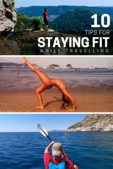 Tips for staying fit while travelling