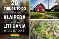 20 things to do in Klaipeda and the Lithuania Baltic Sea Coast