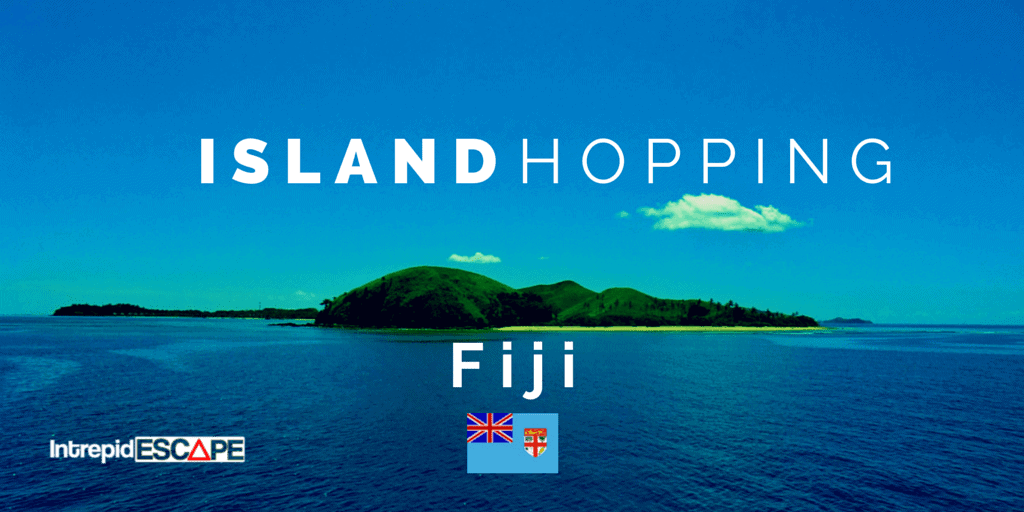 Island hopping fiji