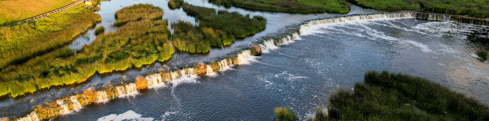 Things to do in Kuldiga Latvia Venta waterfall